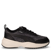 Cilia 2 Mode Feline sneaker in ecopelle nero grigio leopardato | Boscaini Scarpe