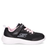 Selectors Reset Achieved sneaker bambina in tessuto nero rosa - SKECHERS | Boscaini Scarpe