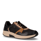 Sneaker in pelle ed ecopelle nero marrone | Boscaini Scarpe