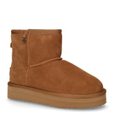 Stivaletto caldo in pelle cammello - VALLEVERDE | Boscaini Scarpe