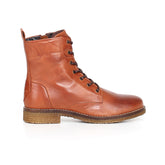 Stivaletto stringato con zip brandy - Scarpe Donna | Boscaini Scarpe