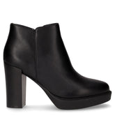 Tronchetto in ecopelle con zip nero - QUEEN HELENA | Boscaini Scarpe