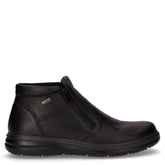 Stivaletto in pelle con zip nero - Uomo | Boscaini Scarpe
