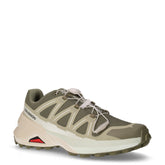 Speedcross Peak scarpa da trail running in ecopelle e tessuto verde licheno | Boscaini Scarpe