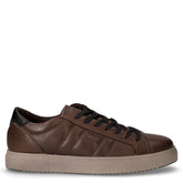 Sneaker in pelle caffè | Boscaini Scarpe
