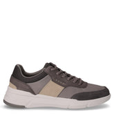 Vittour sneaker in pelle e tessuto grigio grafite | Boscaini Scarpe