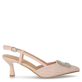Slingback in ecopelle beige | Boscaini Scarpe