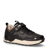 Sneaker in tessuto ed ecopelle bambino nero | Boscaini Scarpe