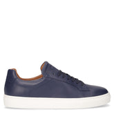 Sneaker in pelle blu - Sneakers Uomo | Boscaini Scarpe