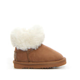 Stivaletto invernale da bambina cuoio - Mid Season Sale Bambino | Boscaini Scarpe