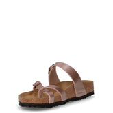 Mayari ciabatta infradito in pelle rame | Boscaini Scarpe