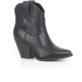 Stivaletto camperos con tacco nero - Stivaletti Donna | Boscaini Scarpe