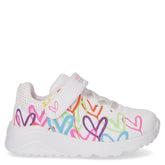 Uno Lite Move Levitate sneaker in ecopelle bambina bianco - SKECHERS | Boscaini Scarpe