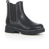 Stivaletto bambina con zip black - Stivaletti Bambina | Boscaini Scarpe