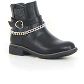 Stivaletto con zip bambina black - Stivaletti Bambina | Boscaini Scarpe