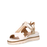Sandalo con zeppa bianco | Boscaini Scarpe