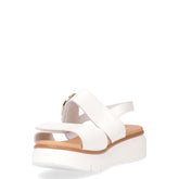 Sandalo con platform bianco | Boscaini Scarpe