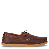 Harbor stringata casual in pelle marrone | Boscaini Scarpe