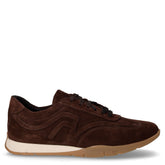Sneaker in pelle scamosciata fondente | Boscaini Scarpe