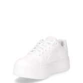 Rebound Femme sneaker in ecopelle con platform ragazza bianco | Boscaini Scarpe
