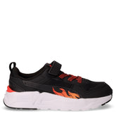 Trinity 2 lt sparks ac+ps sneaker in tessuto bambino nero e arancio | Boscaini Scarpe