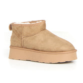 Stivaletto invernale con platform camel - Stivaletti Donna | Boscaini Scarpe
