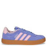 Vl Court 3.0 sneaker in pelle blu rosa - ADIDAS | Boscaini Scarpe