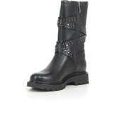 Stivaletto con zip black | Boscaini Scarpe