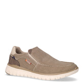 Mocassino sportivo in tessuto taupe | Boscaini Scarpe