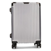 Trolley rigido 57,5 cm grigio argento | Boscaini Scarpe