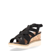 Sandalo con tacco black | Boscaini Scarpe