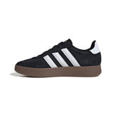 Barreda sneaker in pelle scamosciata nero bianco | Boscaini Scarpe