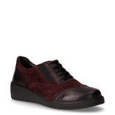 Neta stringata in pelle stile inglese bordeaux | Boscaini Scarpe