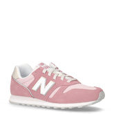 373 sneaker in pelle e tessuto rosa | Boscaini Scarpe