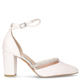 Sandalo in ecopelle con tacco bianco - Nuovi arrivi Donna | Boscaini Scarpe