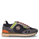 Travis Sport Match sneaker in tessuto e pelle navy multicolor | Boscaini Scarpe