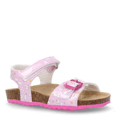 Sandalo in ecopelle bambina rosa | Boscaini Scarpe