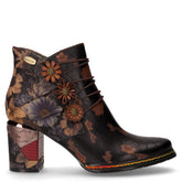 Tronchetto in pelle con zip nero | Boscaini Scarpe