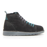 Polacchino con zip fumo petrolio | Boscaini Scarpe