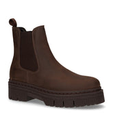 Stivaletto beatles in pelle marrone - TAMARIS | Boscaini Scarpe