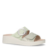 Dida ciabatta di casa in pelle salvia - GRUNLAND | Boscaini Scarpe