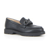 Mocassino con catena black - Mocassini Donna | Boscaini Scarpe
