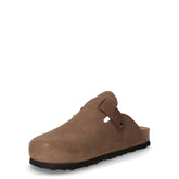 Sabot in pelle kaki | Boscaini Scarpe