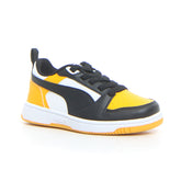 Rebound v6 sneaker bambino white black tangerine - Sneakers Bambino | Boscaini Scarpe