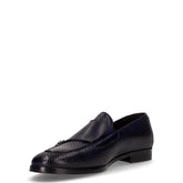 Mocassino in pelle con fibbie jeans | Boscaini Scarpe