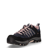 Rigel Low scarpa da trekking in pelle e tessuto ragazza grigio rosa | Boscaini Scarpe