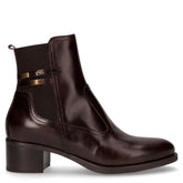 Tronchetto in pelle testa di moro - NERO GIARDINI | Boscaini Scarpe