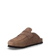 Ciabatta in pelle kaki | Boscaini Scarpe