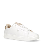 Sneaker in ecopelle bambina bianco platino | Boscaini Scarpe