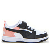 Rebound v6 sneaker bambino white black - Sneakers Bambino | Boscaini Scarpe